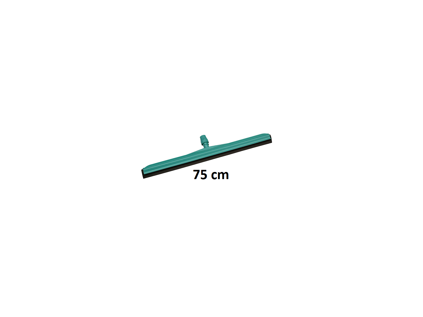Zbierak podłogowy 75cm - tworzywo Czarna guma